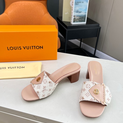 Cheap Louis Vuitton Slippers For Women #1210689 Replica Wholesale [$92.00 USD] [ITEM#1210689] on Replica Louis Vuitton Slippers