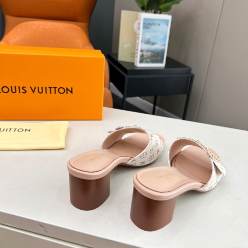 Cheap Louis Vuitton Slippers For Women #1210689 Replica Wholesale [$92.00 USD] [ITEM#1210689] on Replica Louis Vuitton Slippers