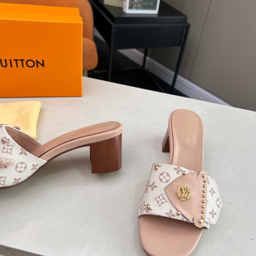 Cheap Louis Vuitton Slippers For Women #1210689 Replica Wholesale [$92.00 USD] [ITEM#1210689] on Replica Louis Vuitton Slippers