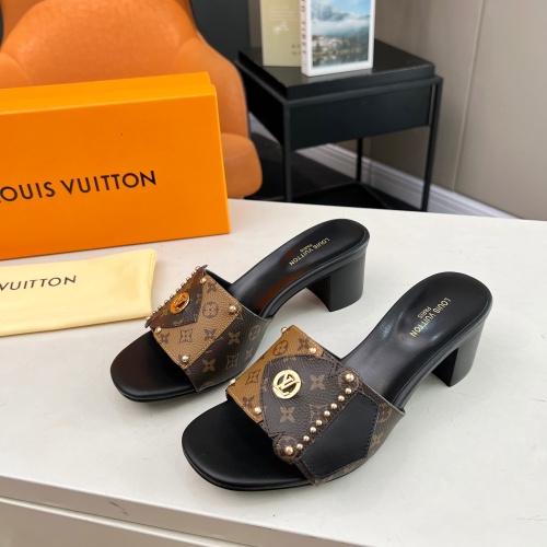 Cheap Louis Vuitton Slippers For Women #1210690 Replica Wholesale [$92.00 USD] [ITEM#1210690] on Replica Louis Vuitton Slippers