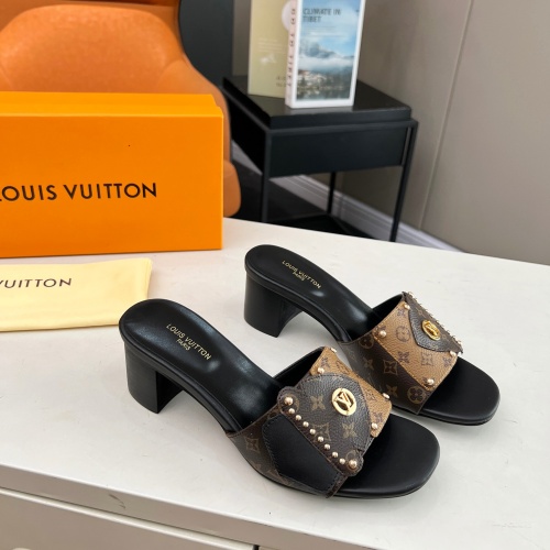 Cheap Louis Vuitton Slippers For Women #1210690 Replica Wholesale [$92.00 USD] [ITEM#1210690] on Replica Louis Vuitton Slippers