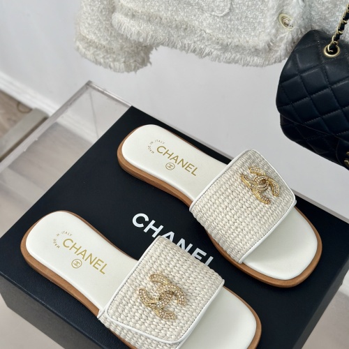 Cheap Chanel Slippers For Women #1210760 Replica Wholesale [$108.00 USD] [ITEM#1210760] on Replica Chanel Slippers