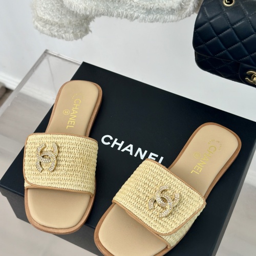 Cheap Chanel Slippers For Women #1210761 Replica Wholesale [$108.00 USD] [ITEM#1210761] on Replica Chanel Slippers