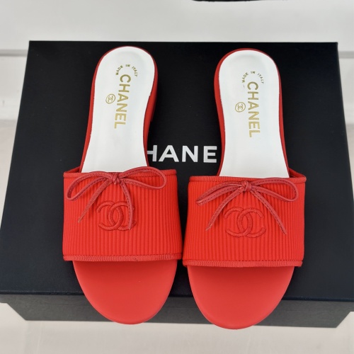 Cheap Chanel Slippers For Women #1210764 Replica Wholesale [$92.00 USD] [ITEM#1210764] on Replica Chanel Slippers