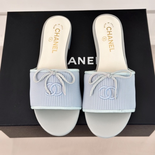 Cheap Chanel Slippers For Women #1210765 Replica Wholesale [$92.00 USD] [ITEM#1210765] on Replica Chanel Slippers