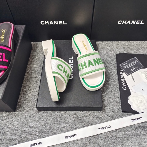 Cheap Chanel Slippers For Women #1210772 Replica Wholesale [$98.00 USD] [ITEM#1210772] on Replica Chanel Slippers