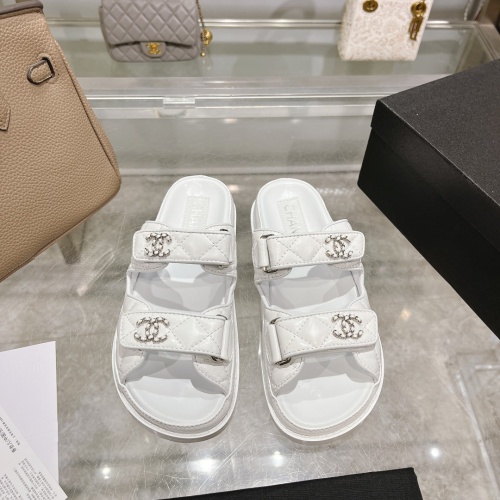 Cheap Chanel Slippers For Women #1210775 Replica Wholesale [$112.00 USD] [ITEM#1210775] on Replica Chanel Slippers