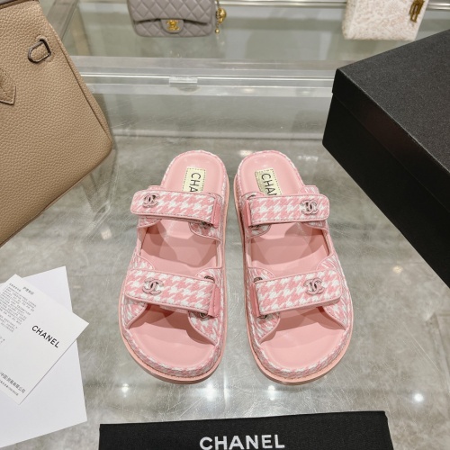 Cheap Chanel Slippers For Women #1210786 Replica Wholesale [$112.00 USD] [ITEM#1210786] on Replica Chanel Slippers