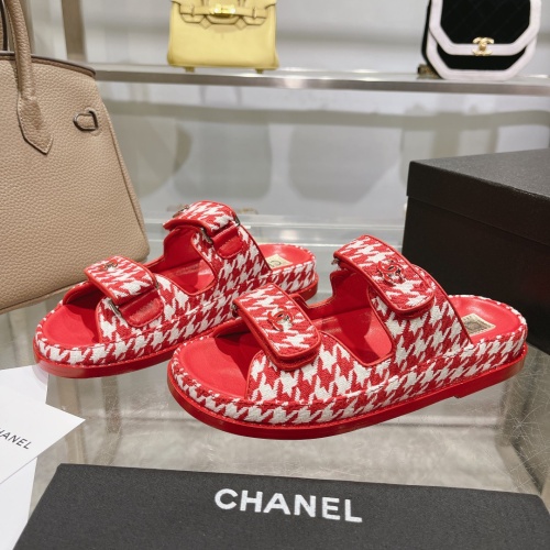 Cheap Chanel Slippers For Women #1210787 Replica Wholesale [$112.00 USD] [ITEM#1210787] on Replica Chanel Slippers