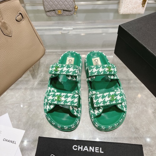 Cheap Chanel Slippers For Women #1210788 Replica Wholesale [$112.00 USD] [ITEM#1210788] on Replica Chanel Slippers