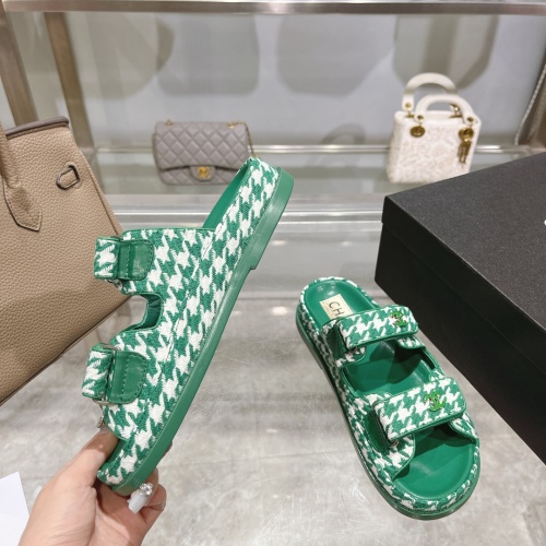 Cheap Chanel Slippers For Women #1210788 Replica Wholesale [$112.00 USD] [ITEM#1210788] on Replica Chanel Slippers