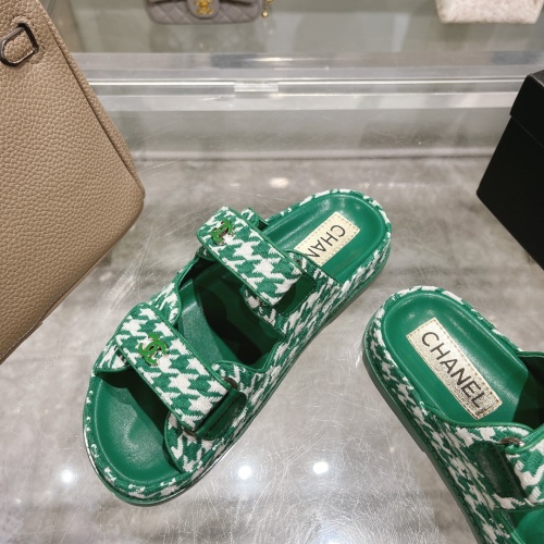 Cheap Chanel Slippers For Women #1210788 Replica Wholesale [$112.00 USD] [ITEM#1210788] on Replica Chanel Slippers