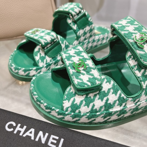 Cheap Chanel Slippers For Women #1210788 Replica Wholesale [$112.00 USD] [ITEM#1210788] on Replica Chanel Slippers