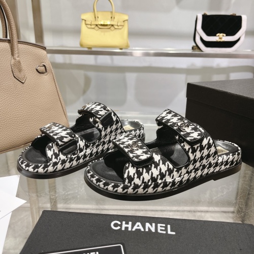 Cheap Chanel Slippers For Women #1210790 Replica Wholesale [$112.00 USD] [ITEM#1210790] on Replica Chanel Slippers