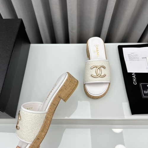 Cheap Chanel Slippers For Women #1210805 Replica Wholesale [$96.00 USD] [ITEM#1210805] on Replica Chanel Slippers