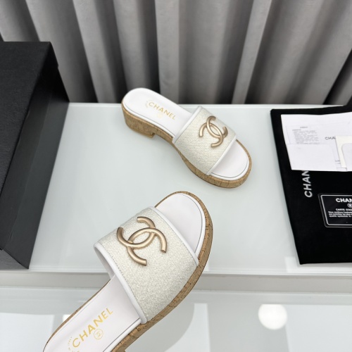 Cheap Chanel Slippers For Women #1210805 Replica Wholesale [$96.00 USD] [ITEM#1210805] on Replica Chanel Slippers