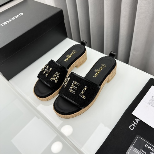 Cheap Chanel Slippers For Women #1210813 Replica Wholesale [$96.00 USD] [ITEM#1210813] on Replica Chanel Slippers