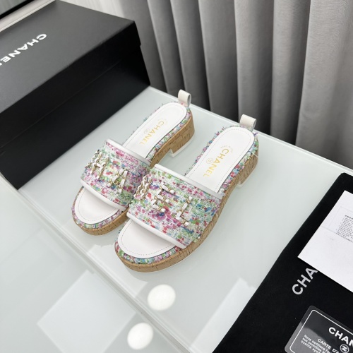 Cheap Chanel Slippers For Women #1210817 Replica Wholesale [$96.00 USD] [ITEM#1210817] on Replica Chanel Slippers