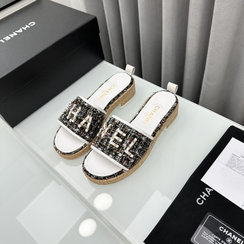 Cheap Chanel Slippers For Women #1210823 Replica Wholesale [$96.00 USD] [ITEM#1210823] on Replica 