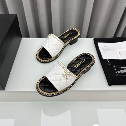 Cheap Chanel Slippers For Women #1210831 Replica Wholesale [$105.00 USD] [ITEM#1210831] on Replica 