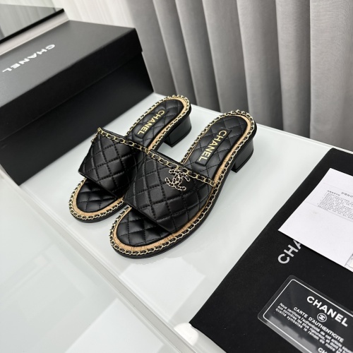 Cheap Chanel Slippers For Women #1210832 Replica Wholesale [$105.00 USD] [ITEM#1210832] on Replica Chanel Slippers