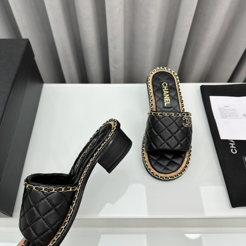 Cheap Chanel Slippers For Women #1210832 Replica Wholesale [$105.00 USD] [ITEM#1210832] on Replica Chanel Slippers