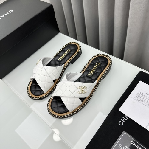 Cheap Chanel Slippers For Women #1210833 Replica Wholesale [$105.00 USD] [ITEM#1210833] on Replica Chanel Slippers