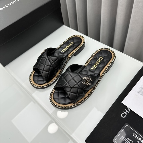 Cheap Chanel Slippers For Women #1210834 Replica Wholesale [$105.00 USD] [ITEM#1210834] on Replica Chanel Slippers