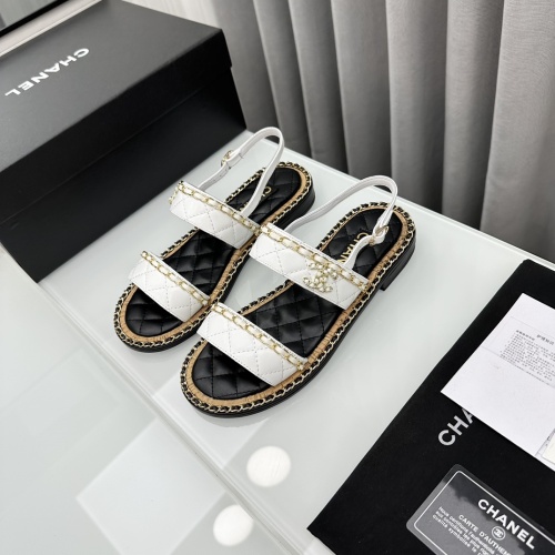 Cheap Chanel Sandal For Women #1210835 Replica Wholesale [$105.00 USD] [ITEM#1210835] on Replica Chanel Sandal