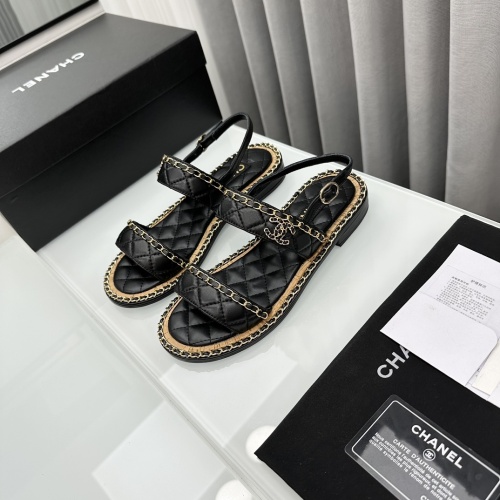 Cheap Chanel Sandal For Women #1210836 Replica Wholesale [$105.00 USD] [ITEM#1210836] on Replica Chanel Sandal