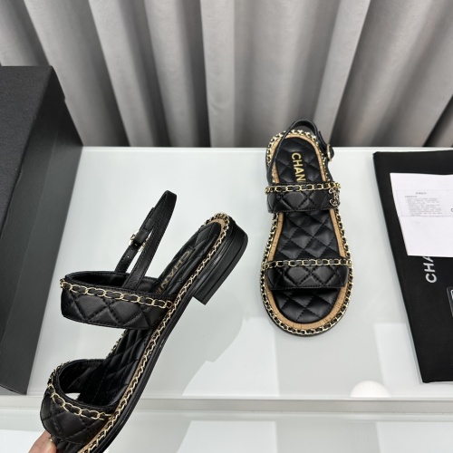 Cheap Chanel Sandal For Women #1210836 Replica Wholesale [$105.00 USD] [ITEM#1210836] on Replica Chanel Sandal