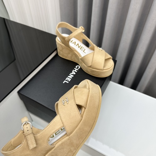 Cheap Chanel Sandal For Women #1210838 Replica Wholesale [$108.00 USD] [ITEM#1210838] on Replica Chanel Sandal