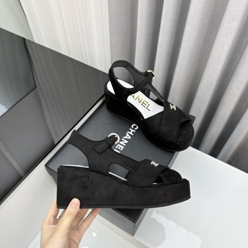 Cheap Chanel Sandal For Women #1210844 Replica Wholesale [$108.00 USD] [ITEM#1210844] on Replica Chanel Sandal