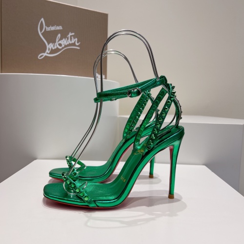 Cheap Christian Louboutin Sandal For Women #1210873 Replica Wholesale [$108.00 USD] [ITEM#1210873] on Replica Christian Louboutin Sandal