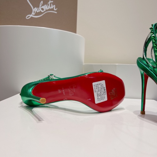 Cheap Christian Louboutin Sandal For Women #1210873 Replica Wholesale [$108.00 USD] [ITEM#1210873] on Replica Christian Louboutin Sandal