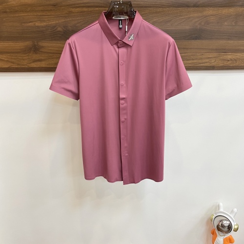 Cheap Christian Dior Shirts Short Sleeved For Men #1210886 Replica Wholesale [$76.00 USD] [ITEM#1210886] on Replica Christian Dior Shirts