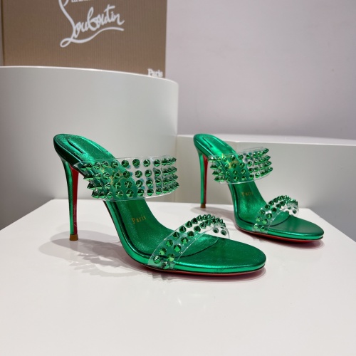 Cheap Christian Louboutin Sandal For Women #1210906 Replica Wholesale [$108.00 USD] [ITEM#1210906] on Replica Christian Louboutin Sandal