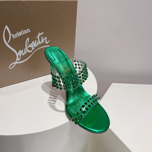 Cheap Christian Louboutin Sandal For Women #1210906 Replica Wholesale [$108.00 USD] [ITEM#1210906] on Replica Christian Louboutin Sandal