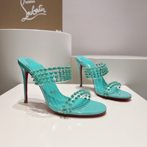 Cheap Christian Louboutin Sandal For Women #1210907 Replica Wholesale [$108.00 USD] [ITEM#1210907] on Replica Christian Louboutin Sandal