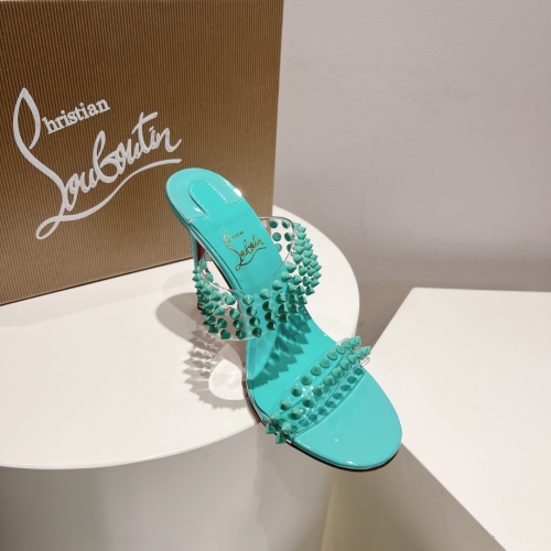 Cheap Christian Louboutin Sandal For Women #1210907 Replica Wholesale [$108.00 USD] [ITEM#1210907] on Replica Christian Louboutin Sandal