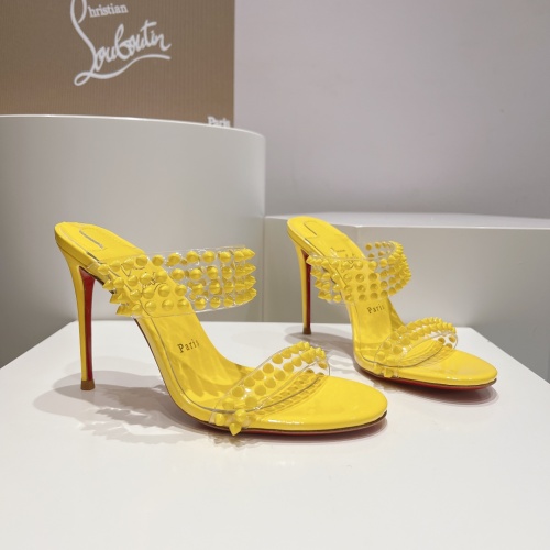 Cheap Christian Louboutin Sandal For Women #1210908 Replica Wholesale [$108.00 USD] [ITEM#1210908] on Replica Christian Louboutin Sandal