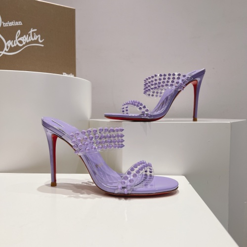 Cheap Christian Louboutin Sandal For Women #1210911 Replica Wholesale [$108.00 USD] [ITEM#1210911] on Replica Christian Louboutin Sandal