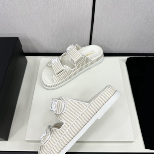 Cheap Chanel Slippers For Women #1210928 Replica Wholesale [$108.00 USD] [ITEM#1210928] on Replica Chanel Slippers