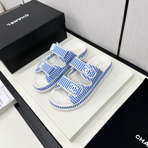 Cheap Chanel Slippers For Women #1210931 Replica Wholesale [$108.00 USD] [ITEM#1210931] on Replica Chanel Slippers