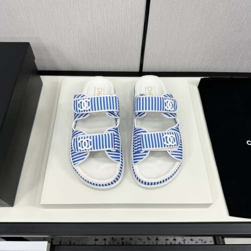 Cheap Chanel Slippers For Women #1210931 Replica Wholesale [$108.00 USD] [ITEM#1210931] on Replica Chanel Slippers