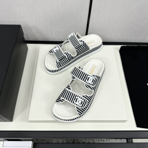 Cheap Chanel Slippers For Women #1210932 Replica Wholesale [$108.00 USD] [ITEM#1210932] on Replica Chanel Slippers