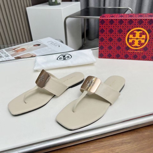 Cheap Tory Burch TB Slippers For Women #1210966 Replica Wholesale [$80.00 USD] [ITEM#1210966] on Replica Tory Burch TB Slippers