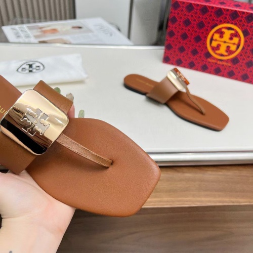 Cheap Tory Burch TB Slippers For Women #1210967 Replica Wholesale [$80.00 USD] [ITEM#1210967] on Replica Tory Burch TB Slippers