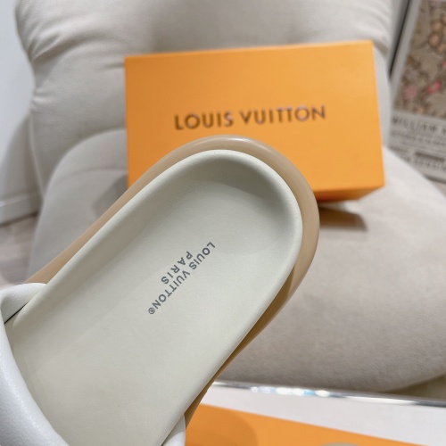 Cheap Louis Vuitton Slippers For Women #1210976 Replica Wholesale [$82.00 USD] [ITEM#1210976] on Replica Louis Vuitton Slippers