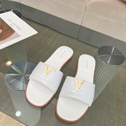 Cheap Louis Vuitton Slippers For Women #1210993 Replica Wholesale [$85.00 USD] [ITEM#1210993] on Replica Louis Vuitton Slippers